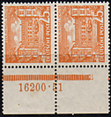 MiNr 50 Paar mit HAN MiNr 50 Paar mit HAN