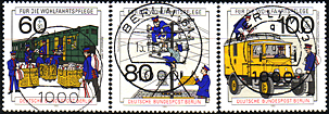 MiNr 876 - 878 gestempelt